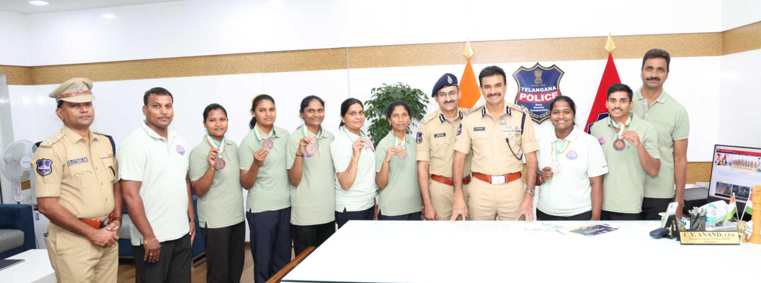 Telangana Police, Awards, Medals, Event