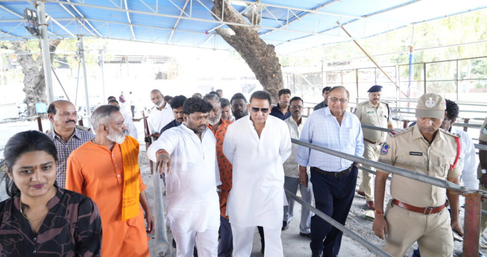 Mohammed Azharuddin, Fish Prasadam, Exhibition Grounds, Nampally