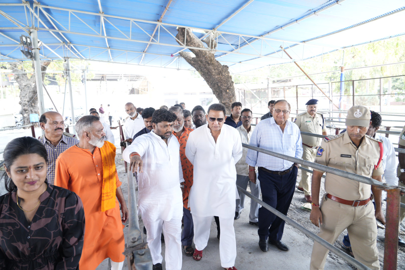 Mohammed Azharuddin, Fish Prasadam, Exhibition Grounds, Nampally