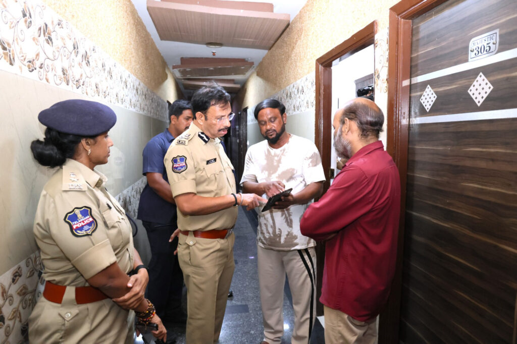 City Police, Telangana State, Hotels, Lodges
