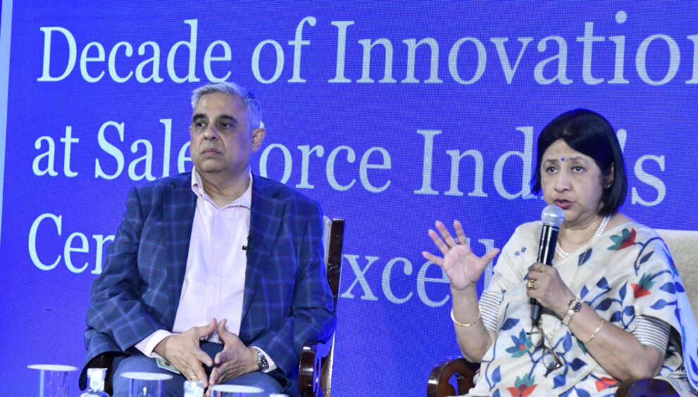 Salesforce Celebrates a Decade of Innovation in India, Commits to Skilling 1 Million Learners by 2030Hyderabad, 09 June, 2026: Salesforce, the #1 AI CRM,today announced a commitment to equip one million learners across India with AI-focused skills by 2030. The announcement comes as Salesforce India's Centre of Excellence (CoE) celebrates 10 years of innovation and growth. At its core, the commitment to skill one million learners goes beyond digital literacy  preparing India's workforce for jobs of the future. Leveraging Trailhead, the free digital learning ecosystem from Salesforce, this commitment is brought to life through a bold set of integrated strategic programs  uniting academic institutions, industry leaders, and government agencies delivering unique training experiences in a shared mission to build an AI-ready workforce for India's future.? Government-backed AI skilling programs in collaboration with bodies such as IndiaAI, Ministry of Electronics and Information Technology of India (MeitY) targets emerging talent to equip India's next generation with AI-ready skills.? Virtual Internship Program with AICTE empowers students with hands-on project experience, helping students across India's towns and cities build job-ready Salesforce and AI skills.? Salesforce academic Centers of Excellence with institutions such as Manipal Academy of Higher Education (MAHE) delivers a purposeful, multi-layered strategy to democratize access with hands-on experience to Salesforce and AI skills ? Salesforce partner network  including Accenture, Deloitte, Grant Thornton Bharat, Infosys, PwC and TCS  continues to bring these programs to life through structured training curricula, mentorship-led learning, on-the-job project exposure creating direct pathways to employment within the Salesforce ecosystem.Arundhati Bhattacharya, President and CEO, Salesforce - South Asia, said India has earned its place at the center of the global technology story  not by following trends, b