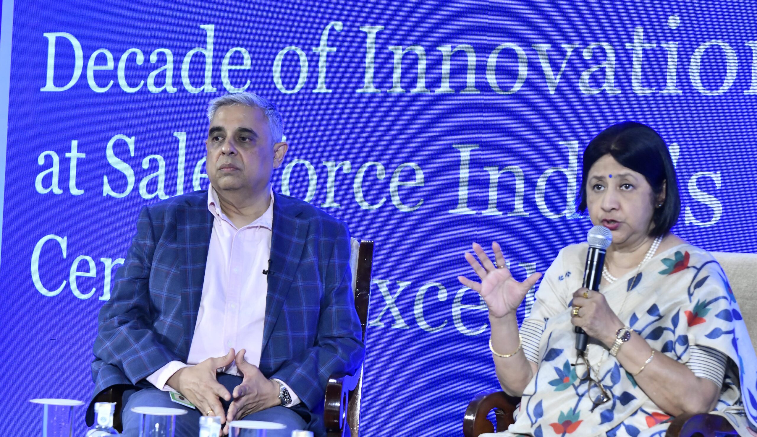 Salesforce Celebrates a Decade of Innovation in India, Commits to Skilling 1 Million Learners by 2030Hyderabad, 09 June, 2026: Salesforce, the #1 AI CRM,today announced a commitment to equip one million learners across India with AI-focused skills by 2030. The announcement comes as Salesforce India's Centre of Excellence (CoE) celebrates 10 years of innovation and growth. At its core, the commitment to skill one million learners goes beyond digital literacy  preparing India's workforce for jobs of the future. Leveraging Trailhead, the free digital learning ecosystem from Salesforce, this commitment is brought to life through a bold set of integrated strategic programs  uniting academic institutions, industry leaders, and government agencies delivering unique training experiences in a shared mission to build an AI-ready workforce for India's future.? Government-backed AI skilling programs in collaboration with bodies such as IndiaAI, Ministry of Electronics and Information Technology of India (MeitY) targets emerging talent to equip India's next generation with AI-ready skills.? Virtual Internship Program with AICTE empowers students with hands-on project experience, helping students across India's towns and cities build job-ready Salesforce and AI skills.? Salesforce academic Centers of Excellence with institutions such as Manipal Academy of Higher Education (MAHE) delivers a purposeful, multi-layered strategy to democratize access with hands-on experience to Salesforce and AI skills ? Salesforce partner network  including Accenture, Deloitte, Grant Thornton Bharat, Infosys, PwC and TCS  continues to bring these programs to life through structured training curricula, mentorship-led learning, on-the-job project exposure creating direct pathways to employment within the Salesforce ecosystem.Arundhati Bhattacharya, President and CEO, Salesforce - South Asia, said India has earned its place at the center of the global technology story  not by following trends, b