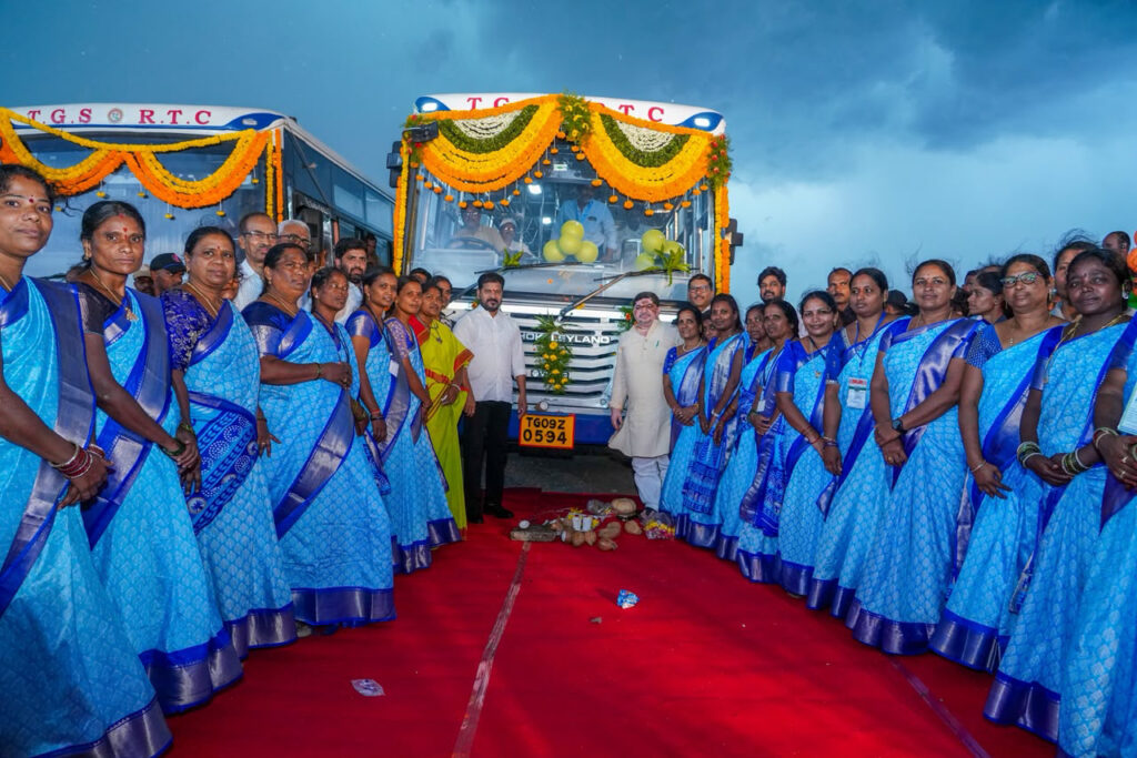 Women-Owned Transport Facilities empowered by the Chief Minister Revanth Reddy 