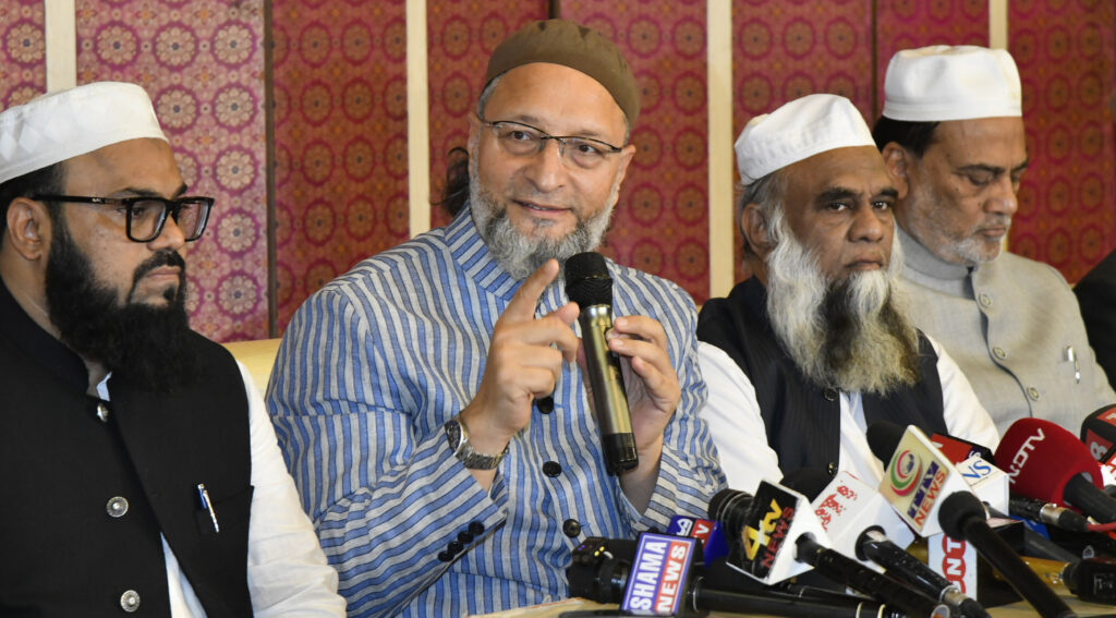 Asaduddin Owaisi addresses media on SIR