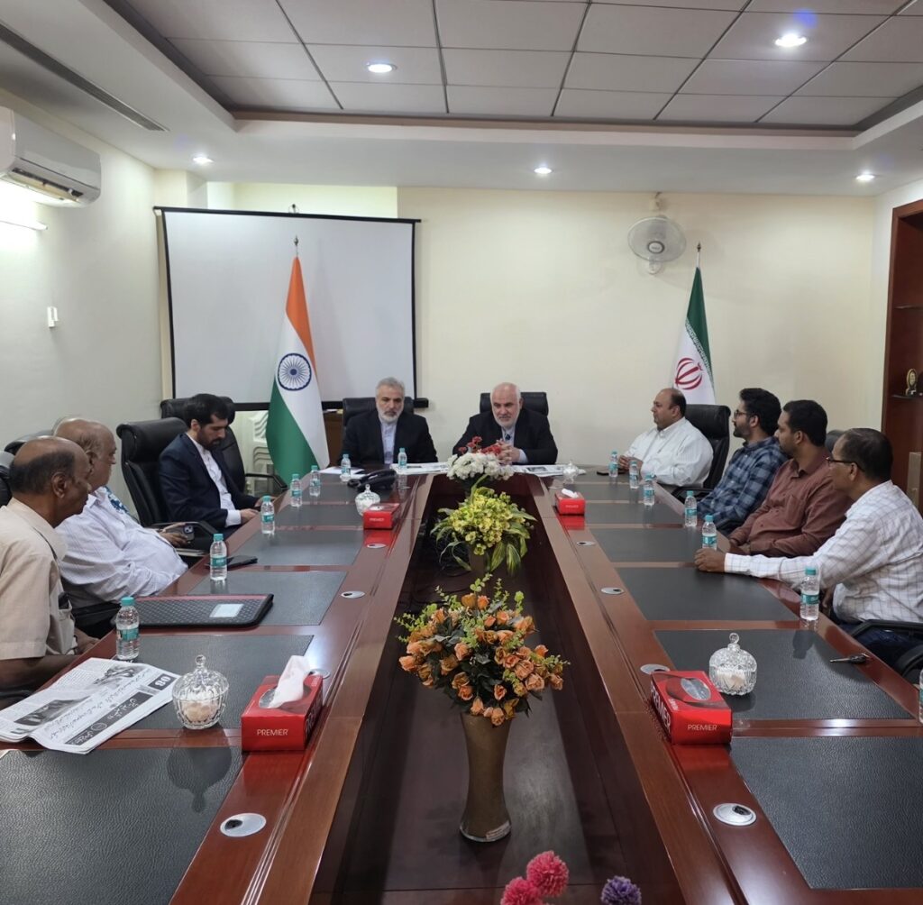 India and Iran have relations which go back to many centuries, told in Hyderabad Deccan.
