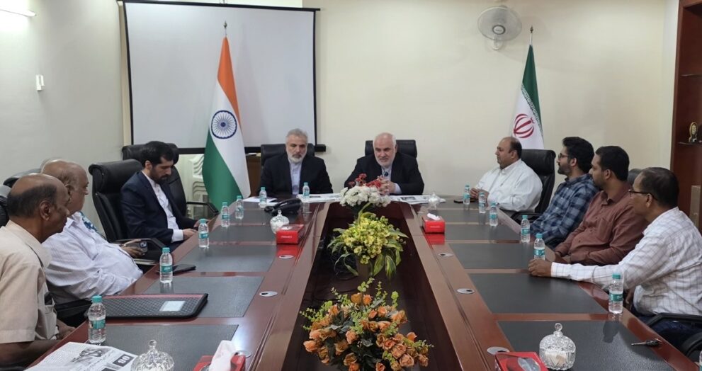 India and Iran have relations which go back to many centuries, told in Hyderabad Deccan.