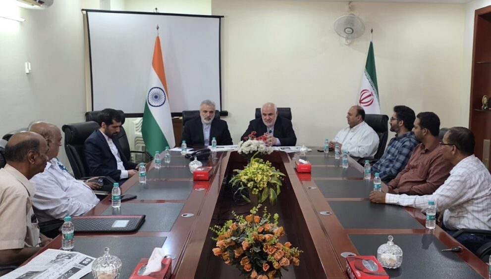 India and Iran have relations which go back to many centuries, told in Hyderabad Deccan.