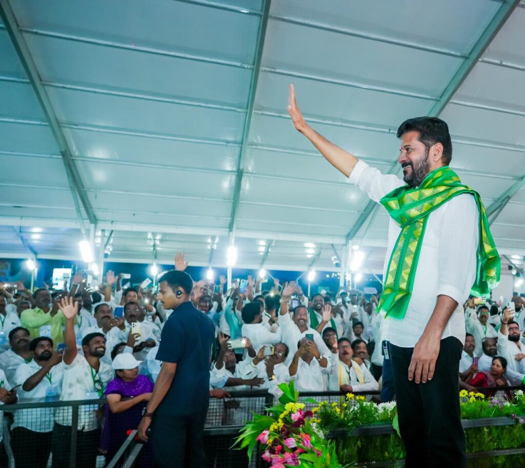 Revanth Reddy, Chief Minister, Public Gathering, Adreess to Media 