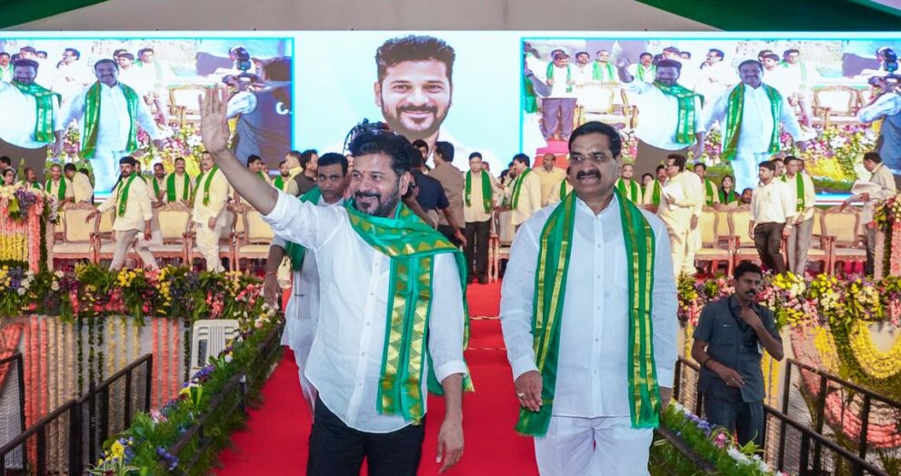 The Telangana Chief Minister, Revanth Reddy, calls out a blow to democracy in India.