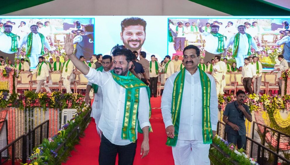 The Telangana Chief Minister, Revanth Reddy, calls out a blow to democracy in India.