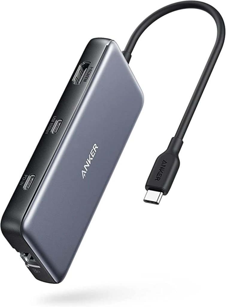 Anker USB-C Hub (8-in-1), with 85W Power Delivery, 4K 60Hz HDMI Port