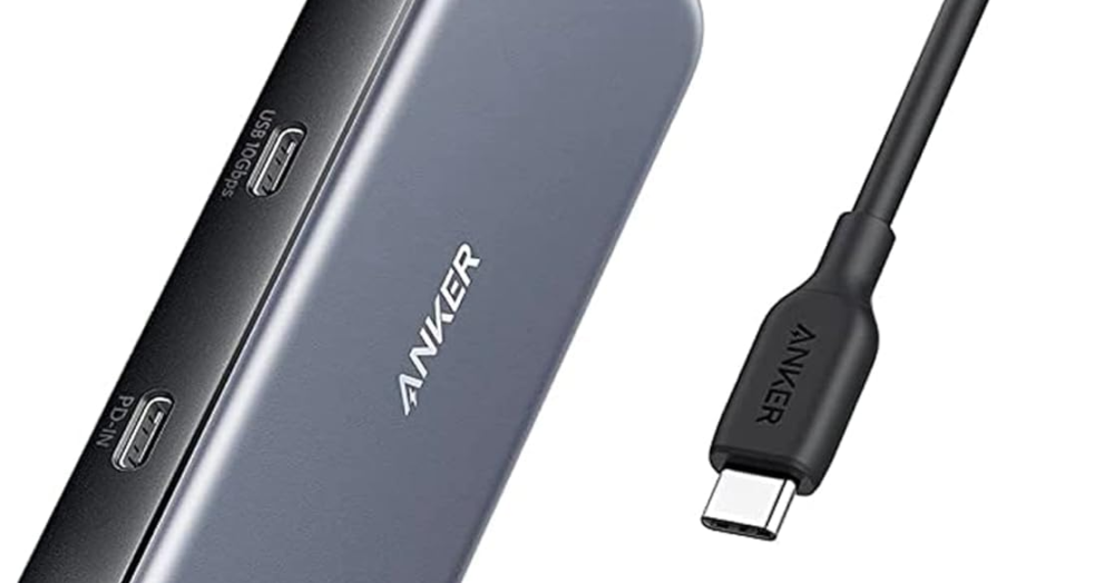 Anker USB-C Hub (8-in-1), with 85W Power Delivery, 4K 60Hz HDMI Port