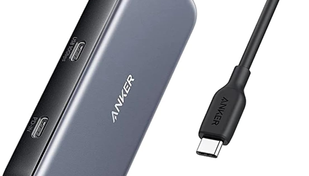 Anker USB-C Hub (8-in-1), with 85W Power Delivery, 4K 60Hz HDMI Port