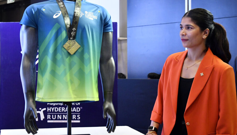 Olympian and two-time World Boxing Champion Nikhat Zareen on NMDC Hyderabad Marathon.