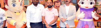 Green Gold Animation and EBG Group have announced the launch of the first Chhota Bheem Cafe at Jubilee Hills, introducing a family-friendly dining concept that combines nutritious food, entertainment and interactive learning for children.