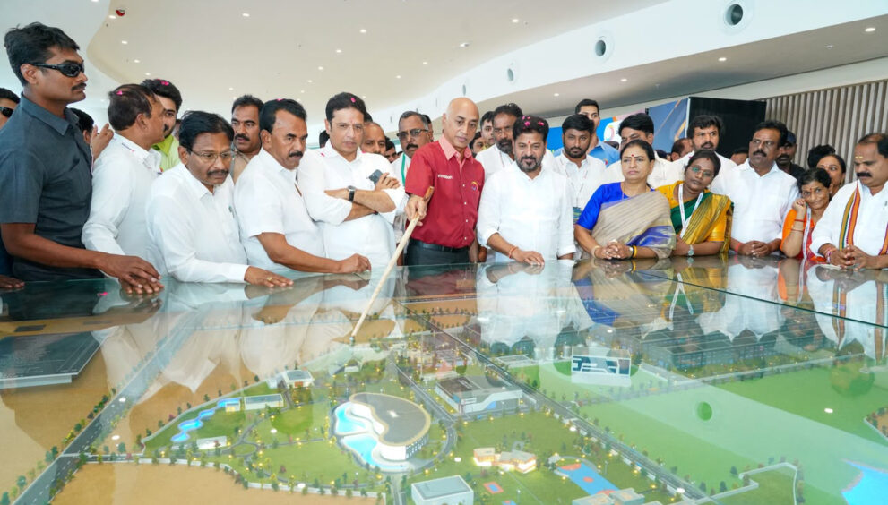 Telangana Chief Minister A. Revanth Reddy on Tuesday said the State Government is committed to making Telangana a **$1 trillion economy by 2034 and increasing the State's contribution to the national GDP from **5 per cent to 10 per cent under the Telangana Rising 2047 economic growth vision.