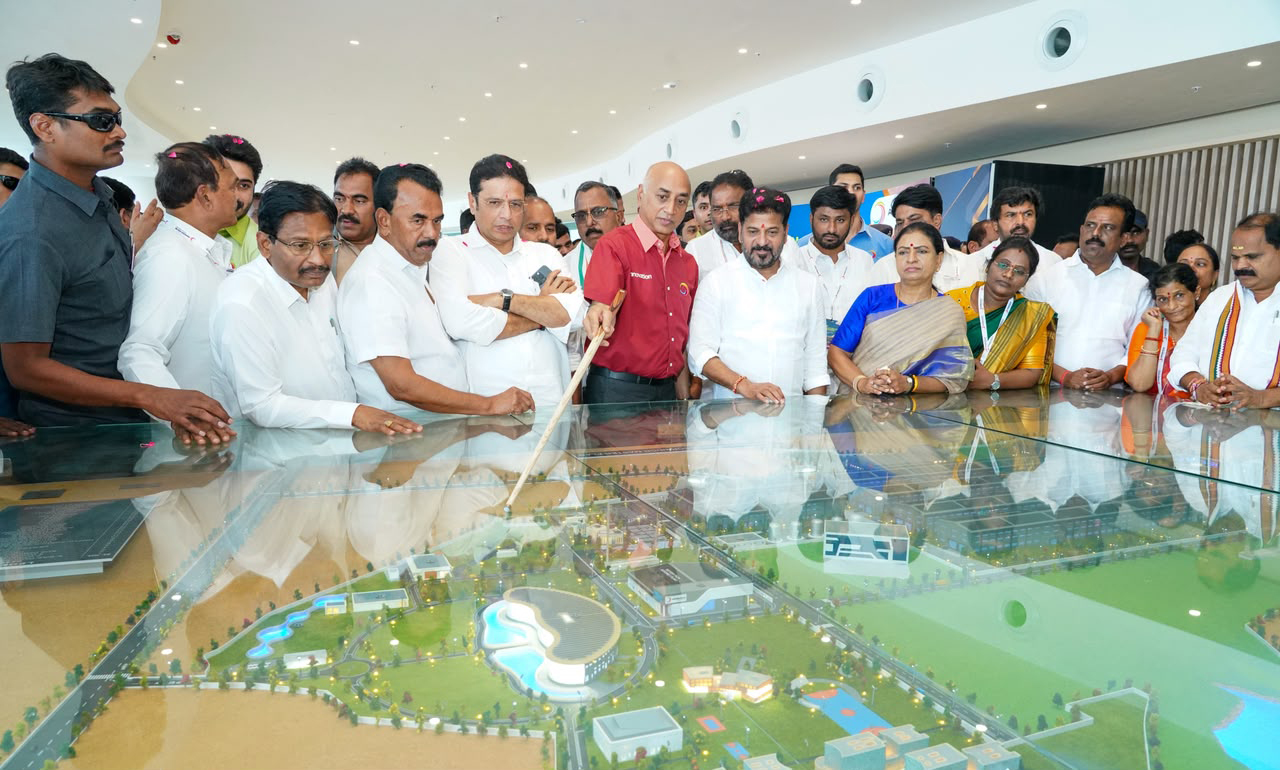 Telangana Chief Minister A. Revanth Reddy on Tuesday said the State Government is committed to making Telangana a **$1 trillion economy by 2034 and increasing the State's contribution to the national GDP from **5 per cent to 10 per cent under the Telangana Rising 2047 economic growth vision.