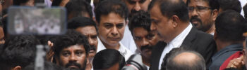 BRS leader Rama Rao appears before court in Formula E race case The Telangana ACB filed a chargesheet in March in the Formula E race case in which Mr. Rao is the prime accused. Pic: Style Photo Service